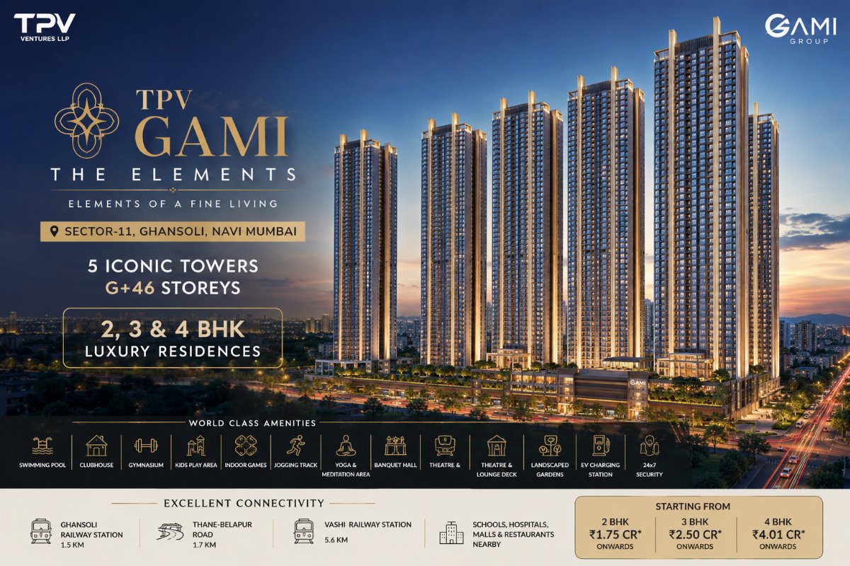 TPV Gami The Elements - Ghansoli, Navi Mumbai