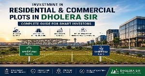 Investment in Residential & Commercial Plots in Dholera SIR