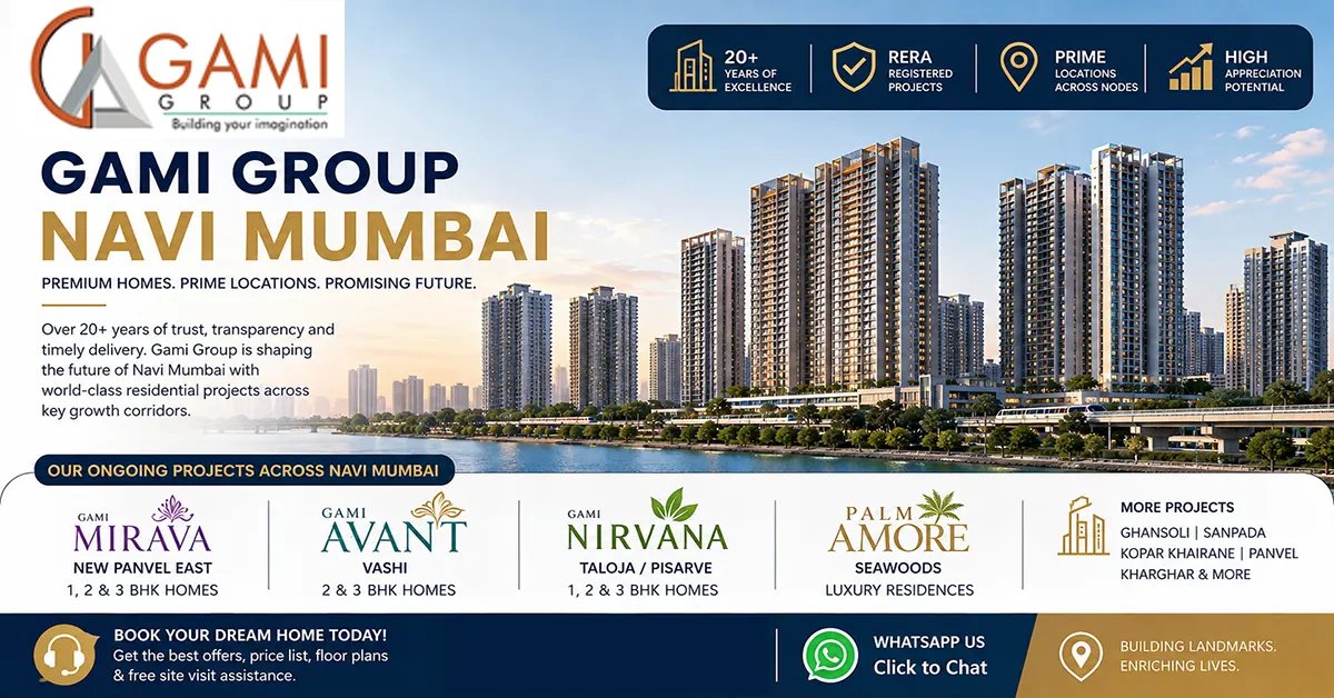 Gami Group Navi Mumbai Projects