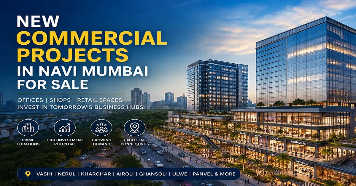 New Commercial Projects in Navi Mumbai for Sale